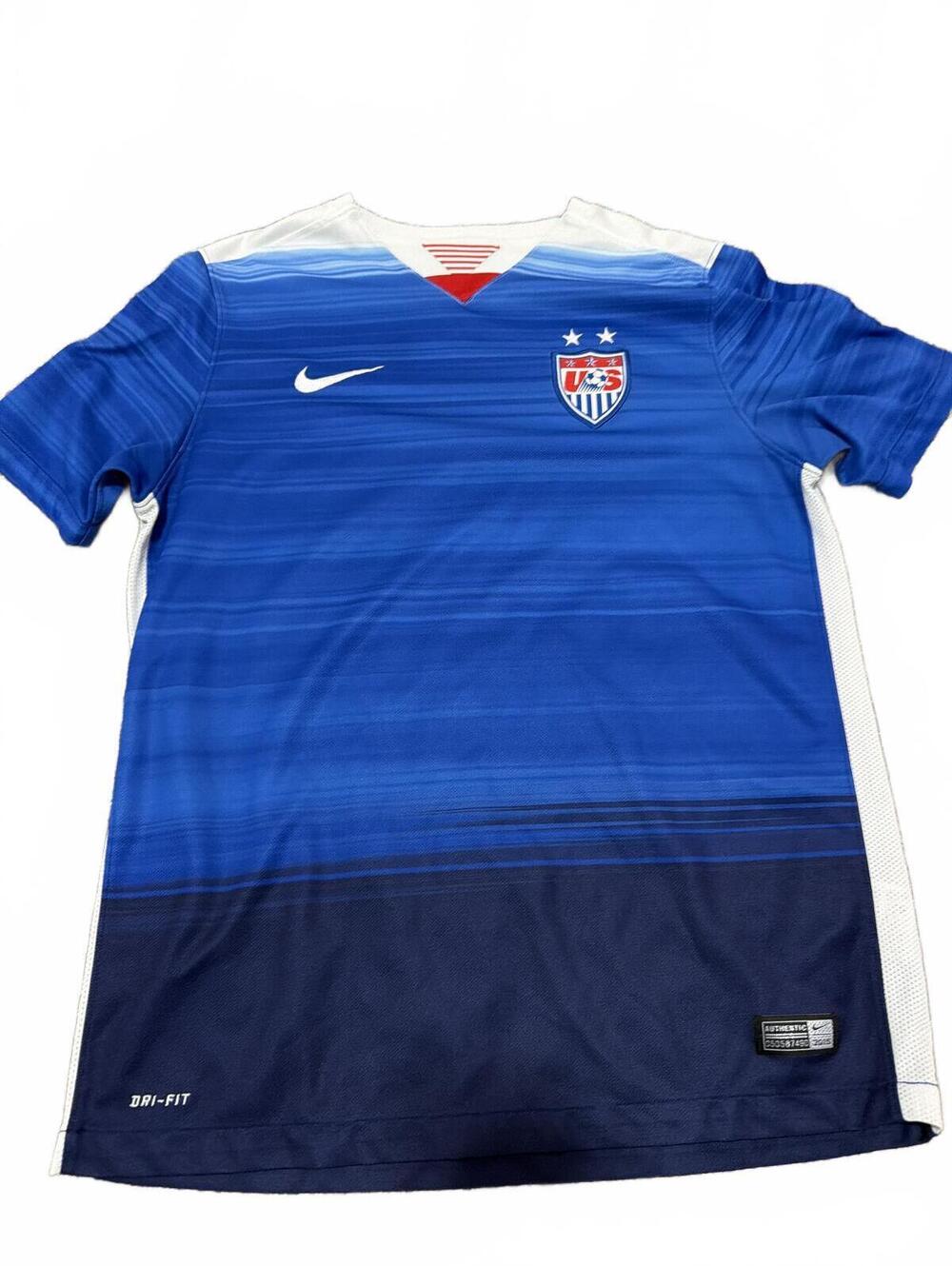 Nike Boys US Soccer Jersey Blue XL
